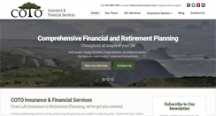 Desktop Screenshot of cotoinsurance.com
