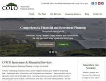 Tablet Screenshot of cotoinsurance.com